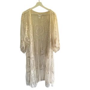 Lauren Conrad, full length, lace, floral cardigan, fairy princess one-size-fits-